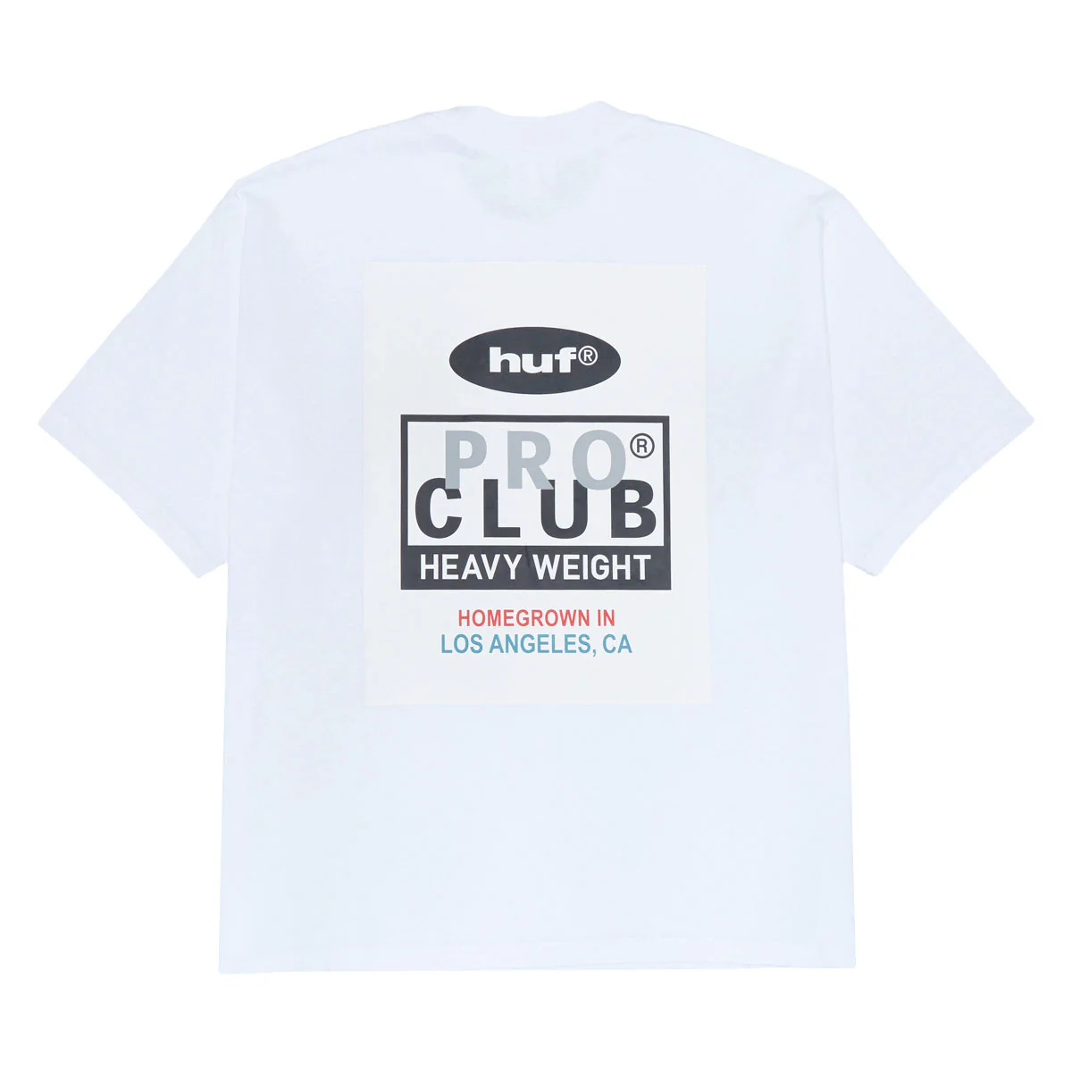 HUF x Pro Club Heavyweight T-Shirt - White