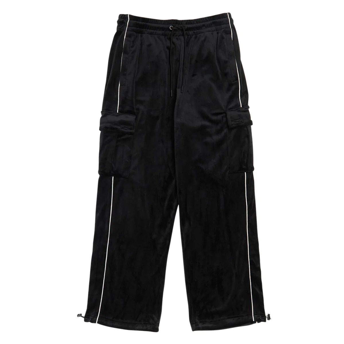 HUF x Pro Club Velour Cargo Pants - Black