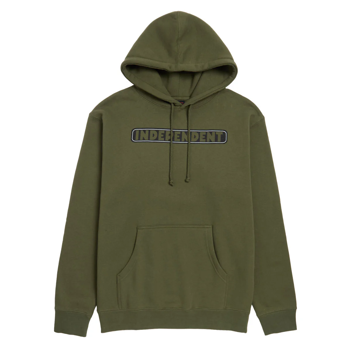 Independent Bar Logo Hoodie - Army
