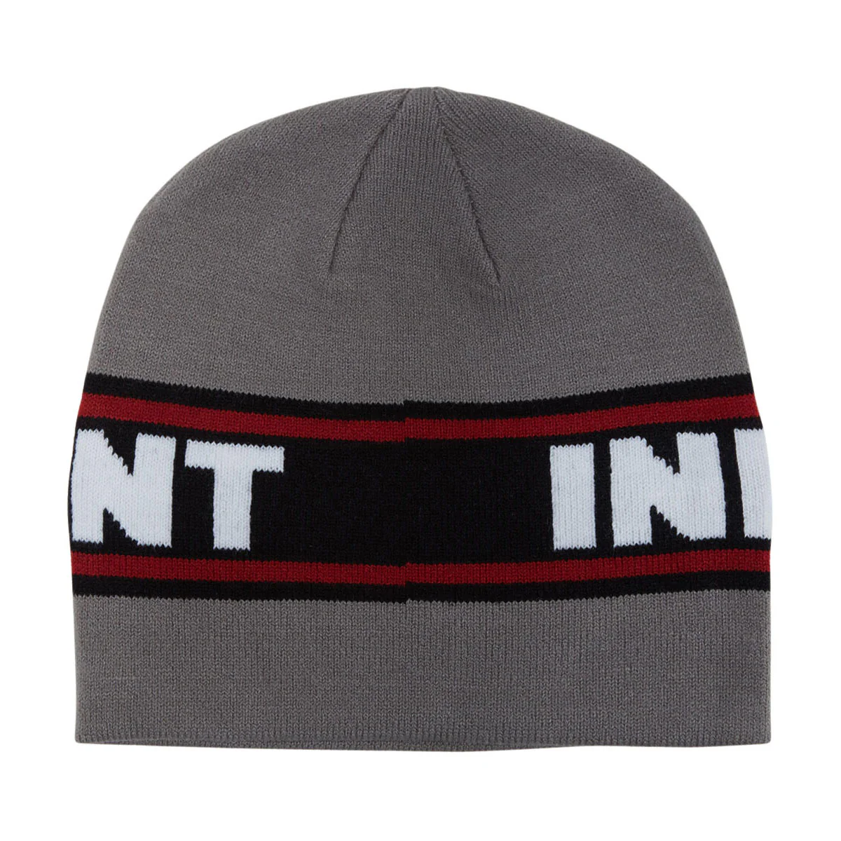 Independent Bar Logo Skull Beanie - Grey - Image 2