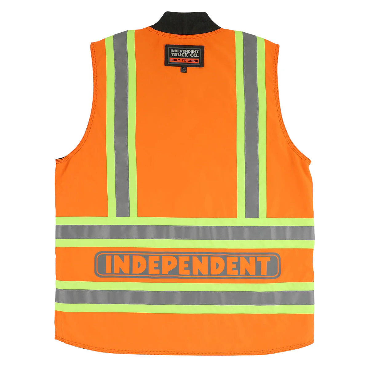 Independent BTG Reversible Work Vest - Black/Orange - Image 4