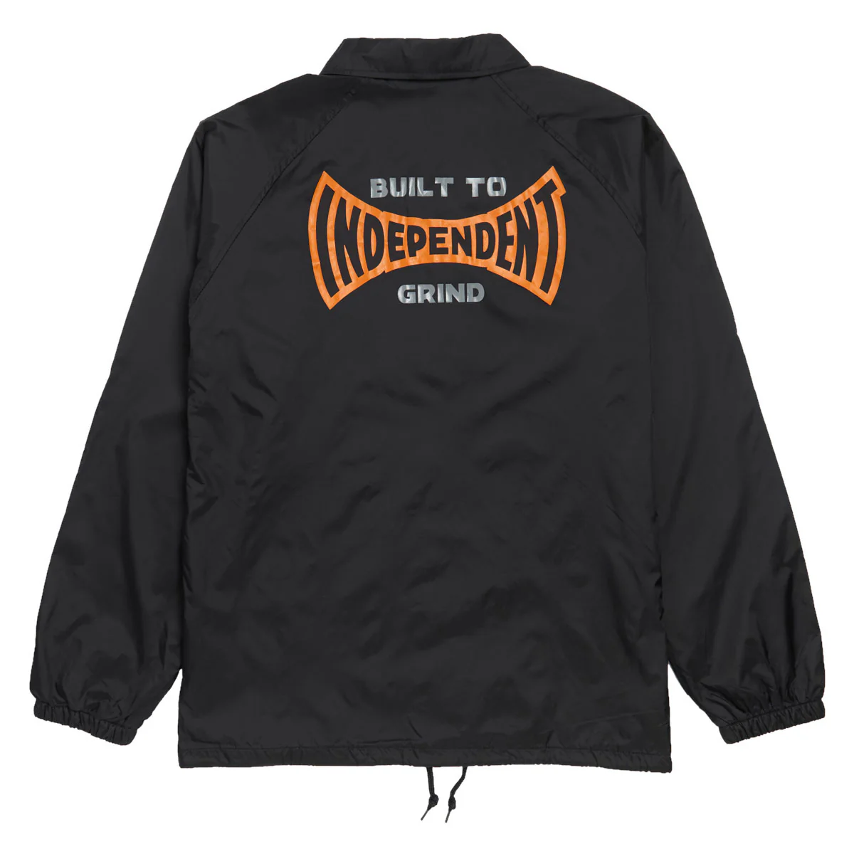 Independent Built To Grind Span Windbreaker Jacket - Black - Image 2
