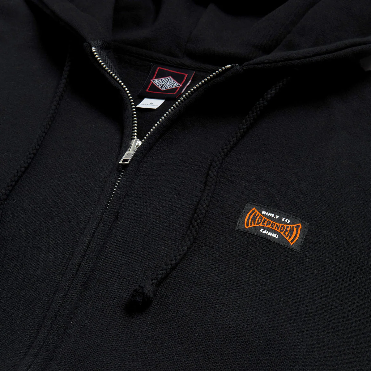 Independent Built To Grind Span Zip Hoodie - Black - Image 3