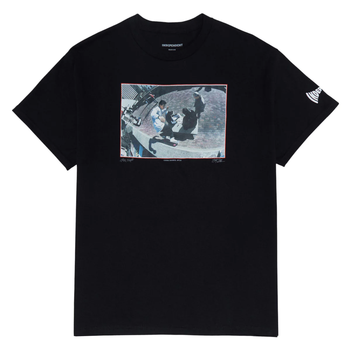 Independent Caballero China Banks T-Shirt - Black