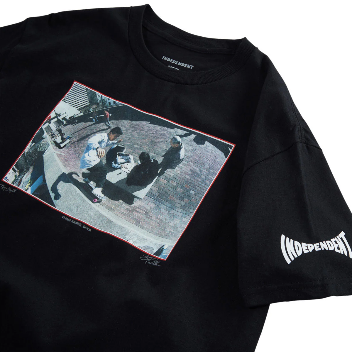 Independent Caballero China Banks T-Shirt - Black - Image 2