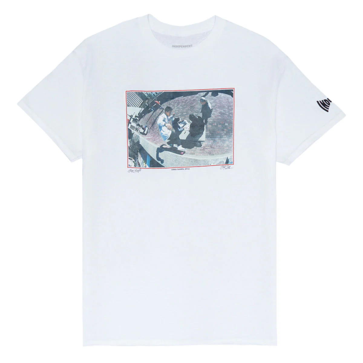 Independent Caballero China Banks T-Shirt - White