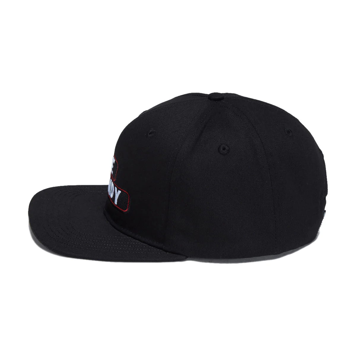 Independent Sticker Slap Snapback Hat - Black - Image 4