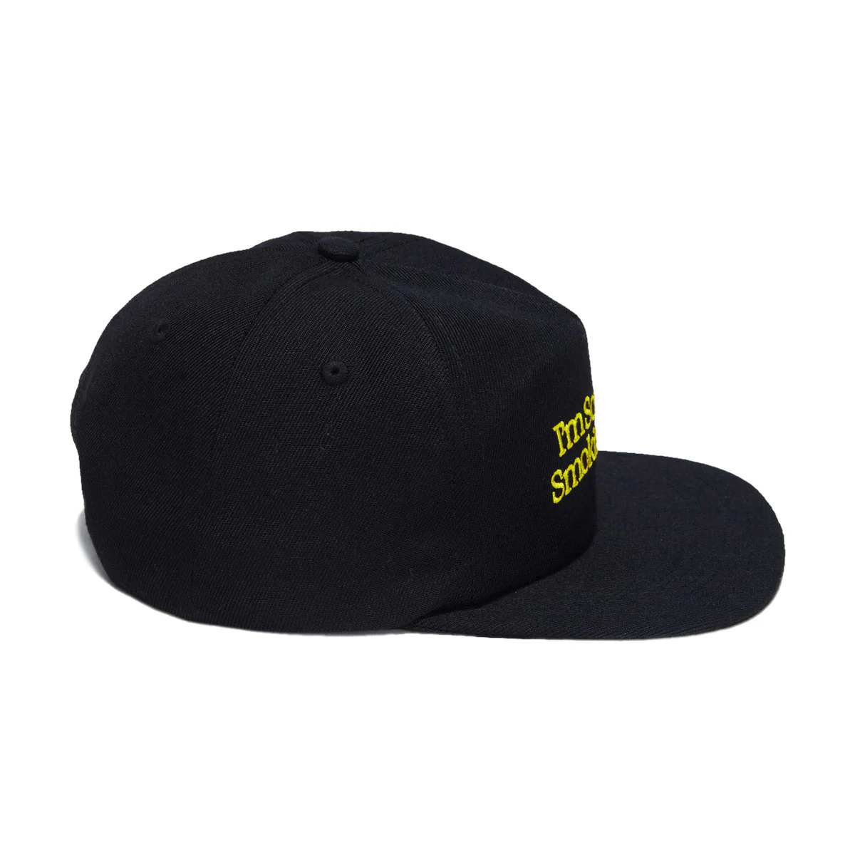 Jacuzzi Unlimited Scared of Smoking Weed Hat - Black - Image 3