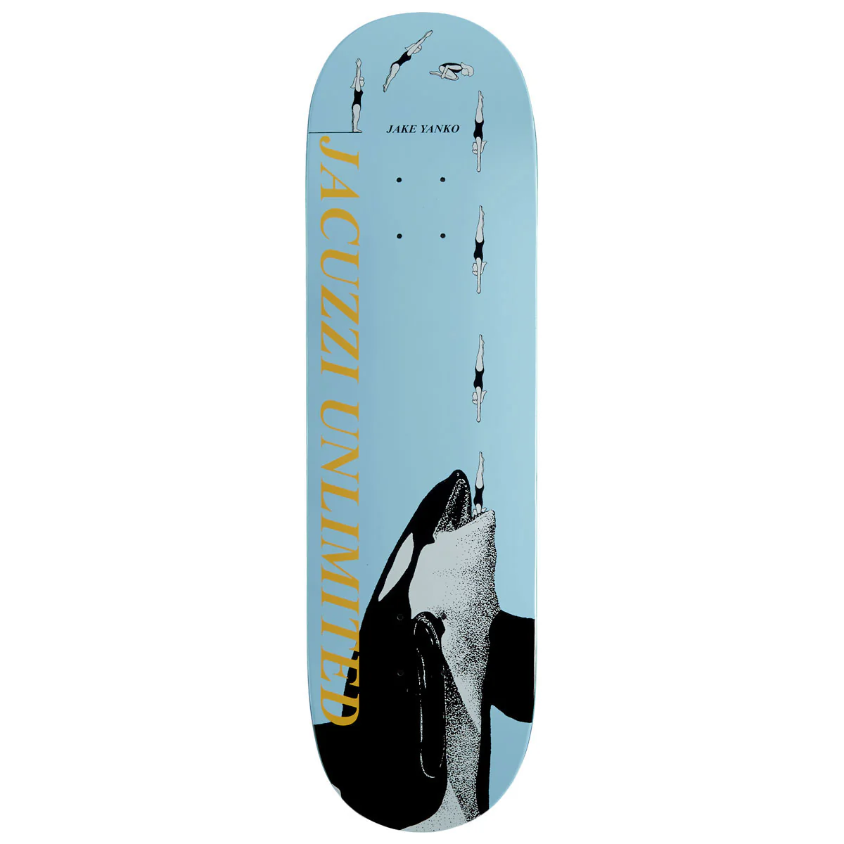 Jacuzzi Unlimited Jake Yanko High Dive EX7 Skateboard Deck - 8.75"