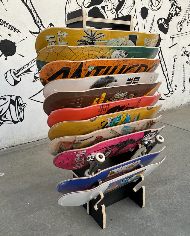Keen Ramps Racks Free Standing Skateboard Rack - Image 5