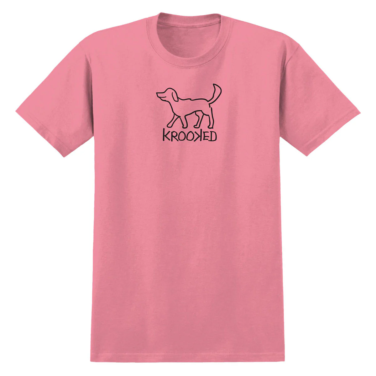 Krooked El Perro T-Shirt - Pink/Black