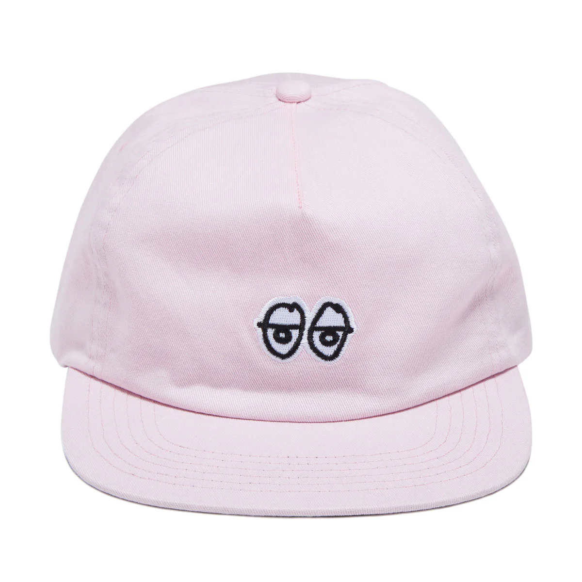 Krooked Eyes Snapback Hat - Pink - Image 2