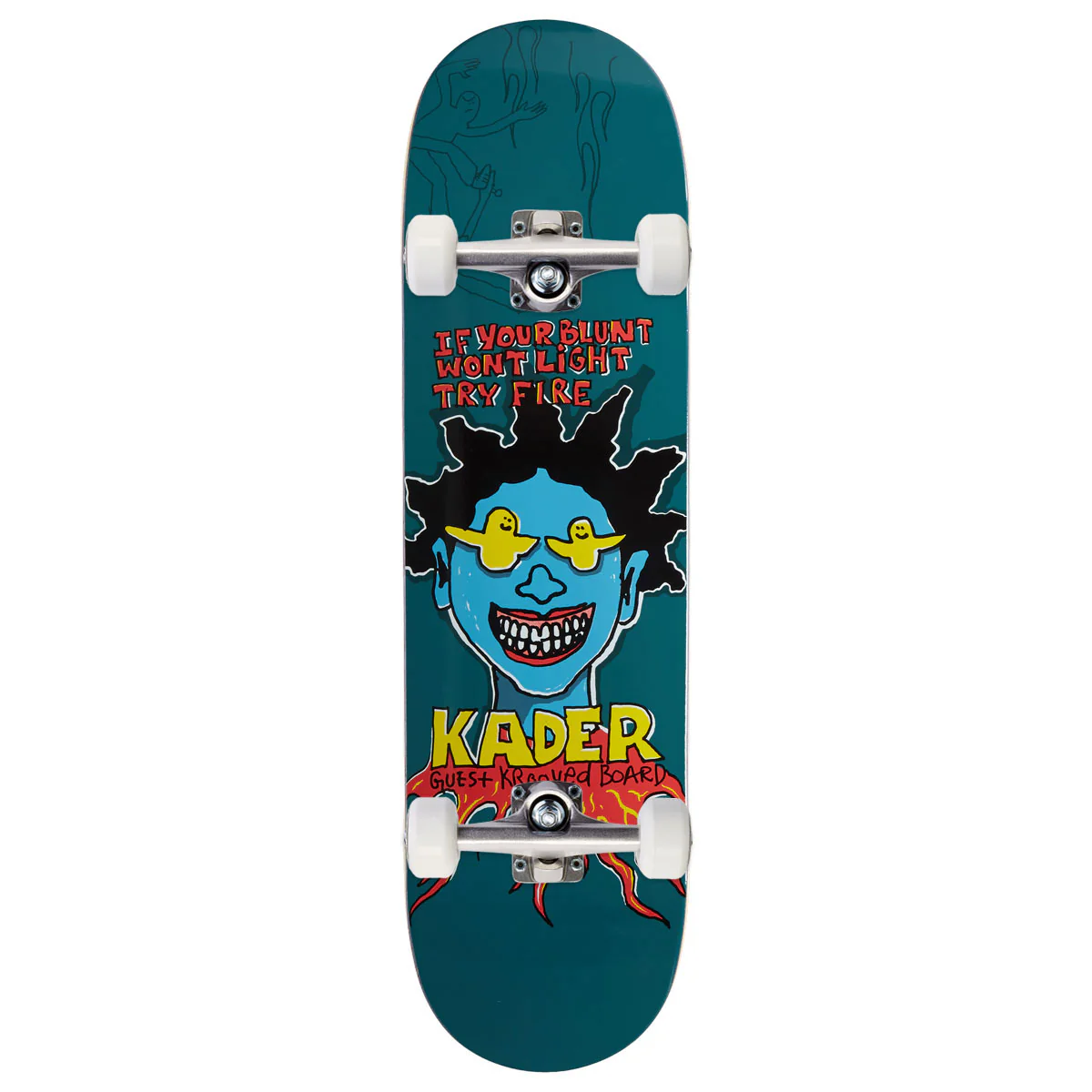 Krooked Kader Guest Skateboard Complete - 8.50"