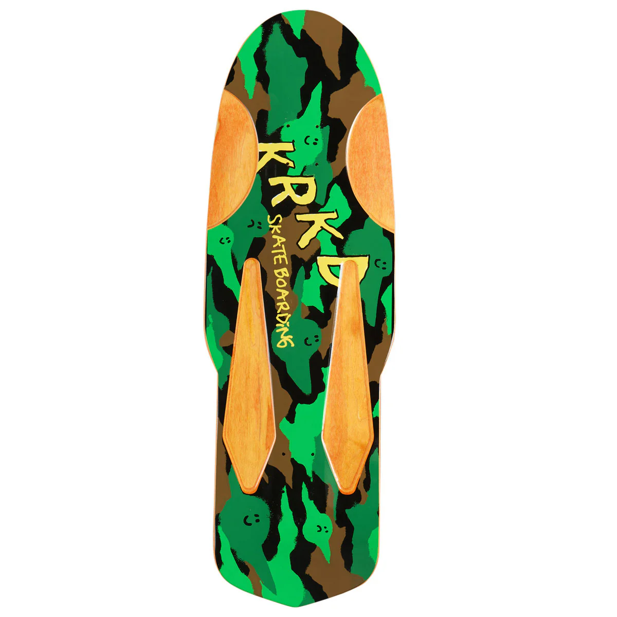 Krooked Kamo Diamond Quade Skateboard Deck - 10.75"