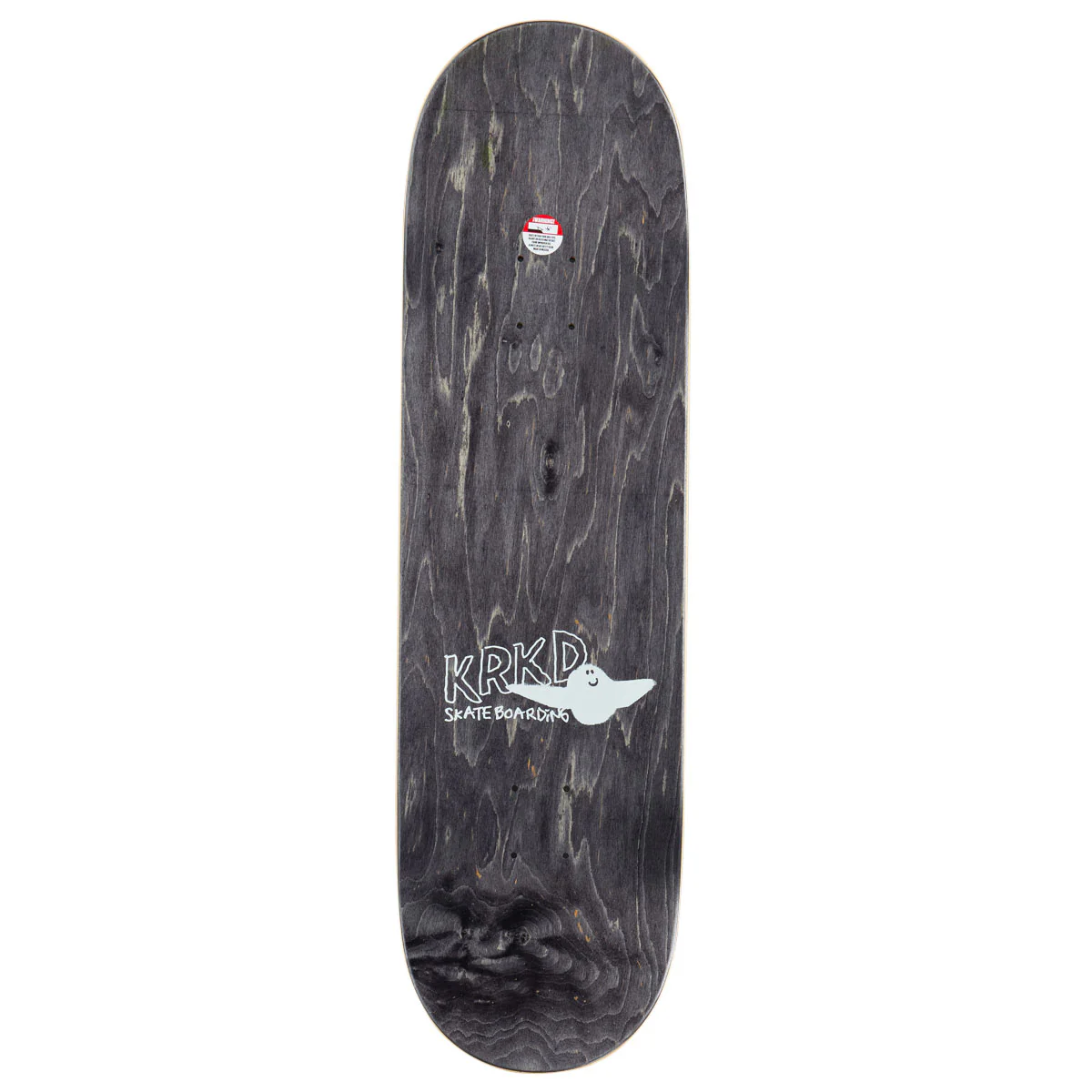 Krooked Kamo Wheel Wells Skateboard Deck - Black - 9.00" - Image 2