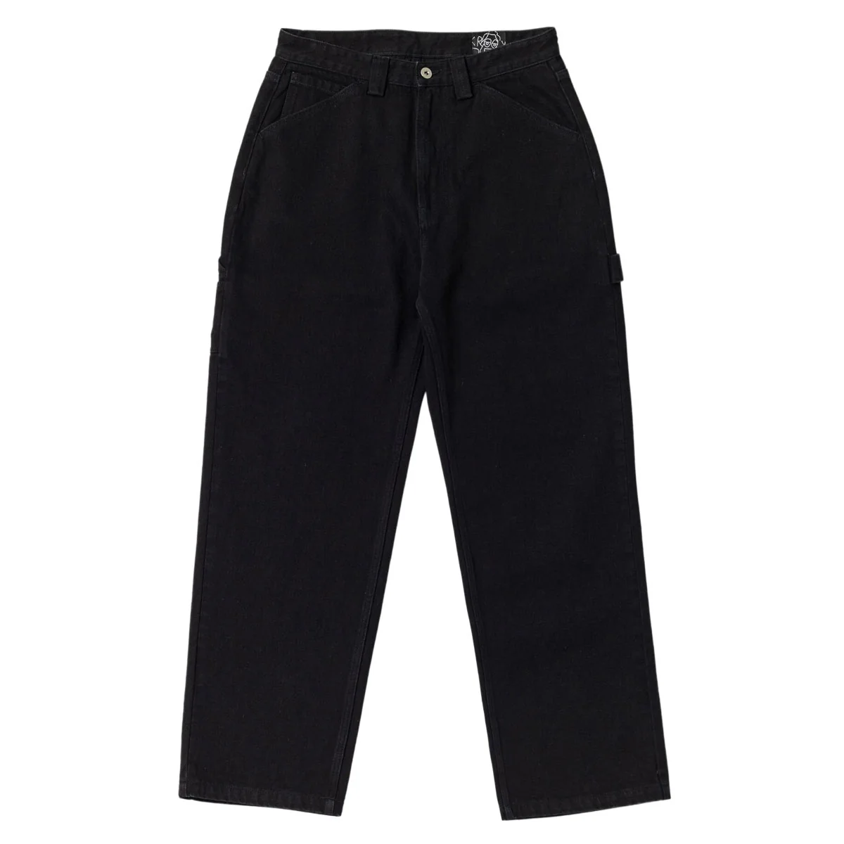 Krooked Koffin Carpenter Jeans - Black Denim