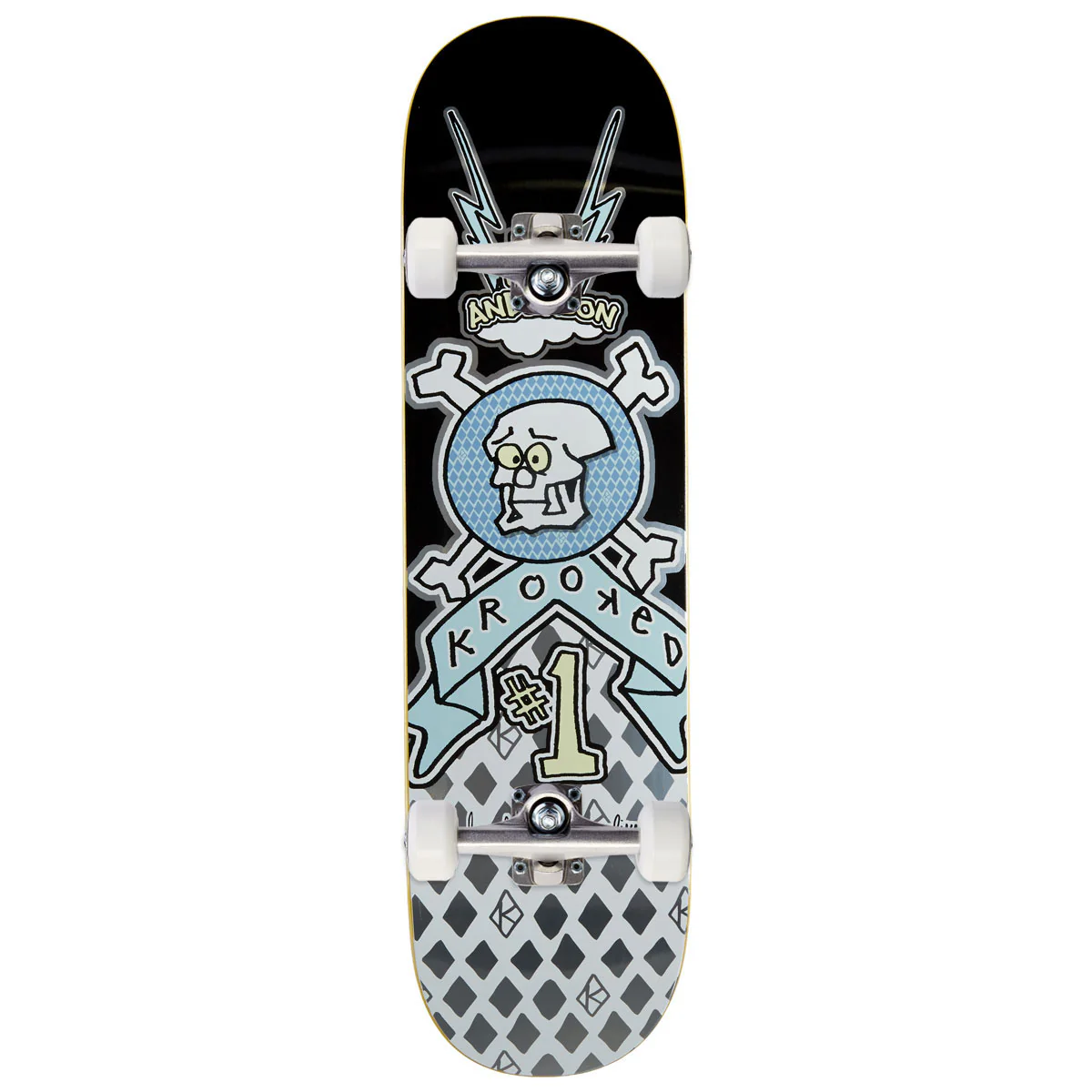Krooked Manderson Redux Skateboard Complete - 8.38"