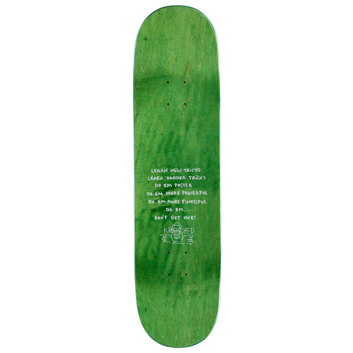 Krooked Manderson Stack Skateboard Deck - 8.38" - Image 2