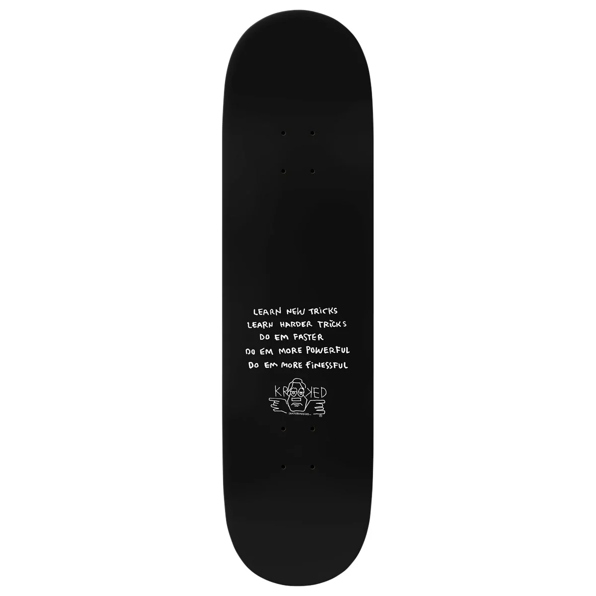 Krooked Wilson Concealed Skateboard Deck - 8.38" - Image 2