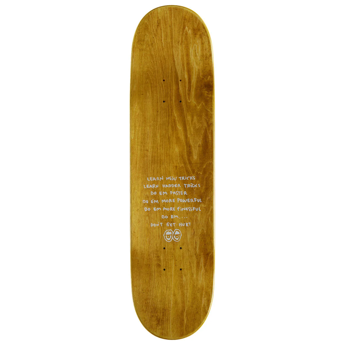 Krooked Wilson Turn Out Skateboard Deck - 8.38" - Image 2