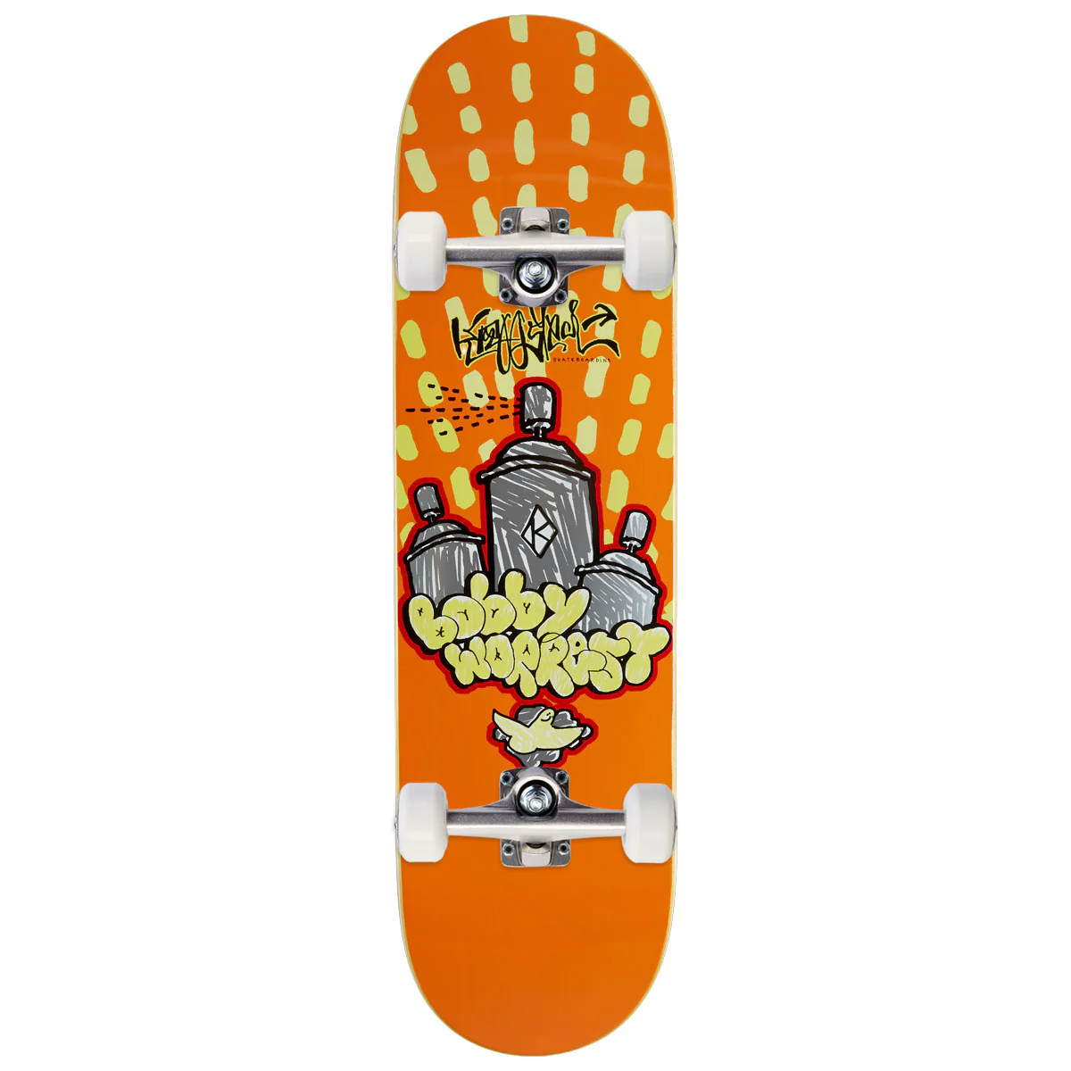 Krooked Worrest Redux Skateboard Complete - 8.50"