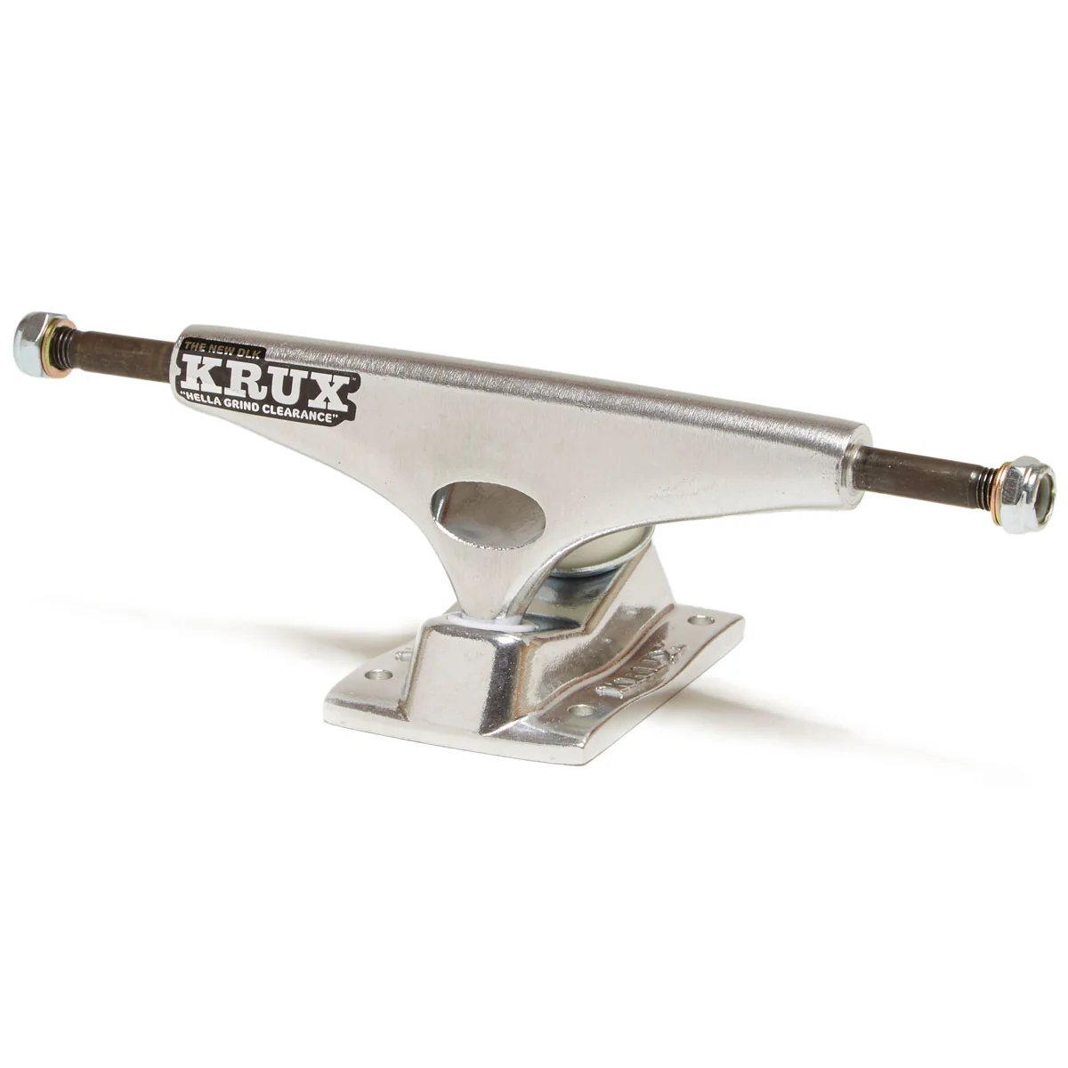 Krux K5 Polished DLK Skateboard Trucks - Silver - 8.00"