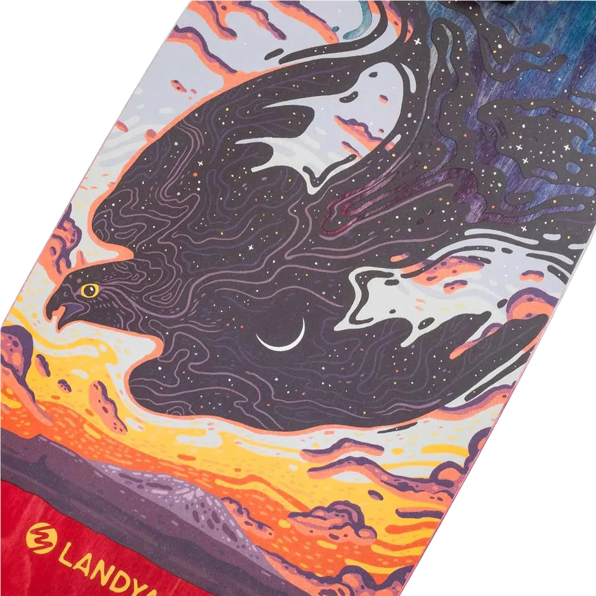 Landyachtz Tugboat Nightfall Longboard Deck - Image 4