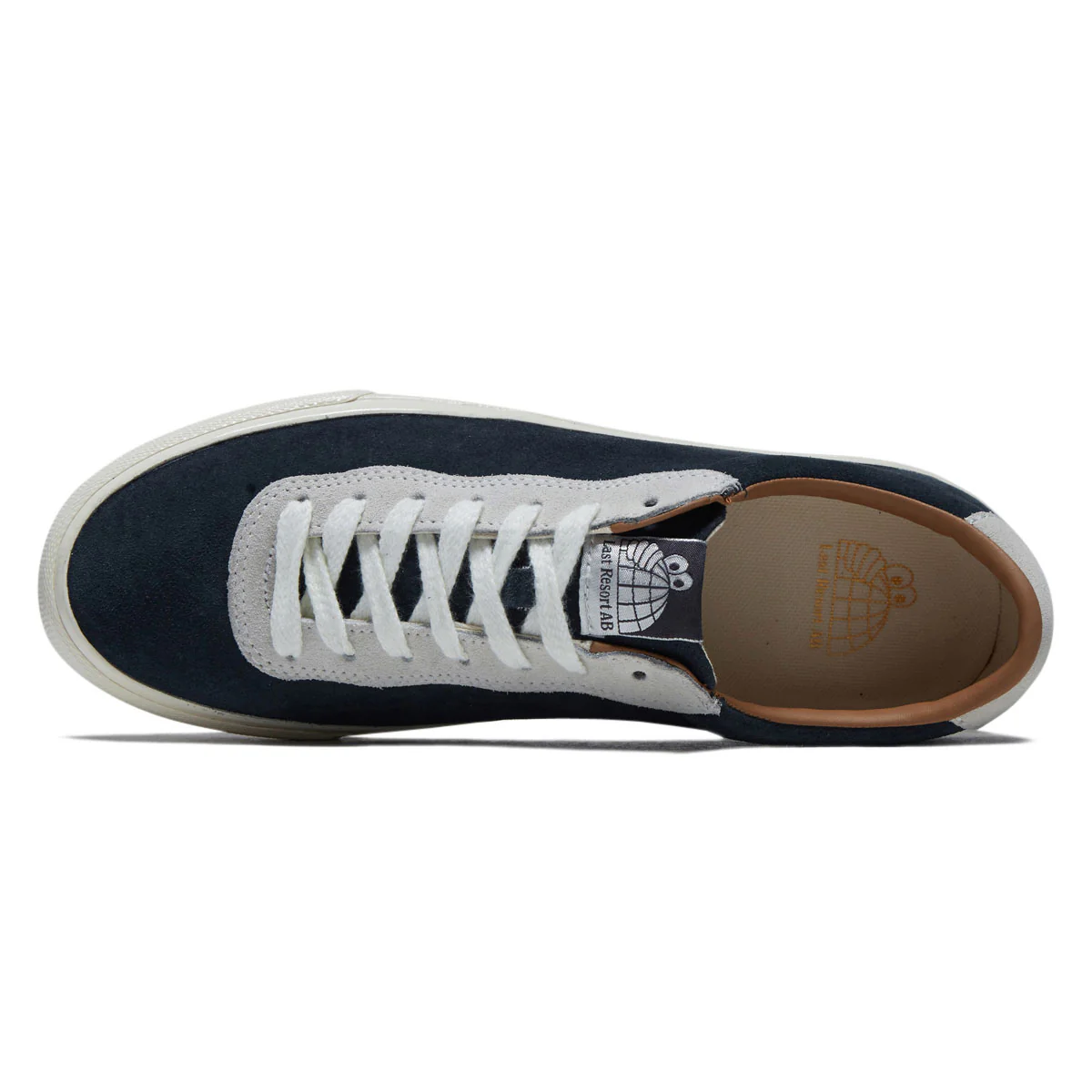 Last Resort AB VM001 Suede Lo Shoes - Steel Blue/Off White - Image 3