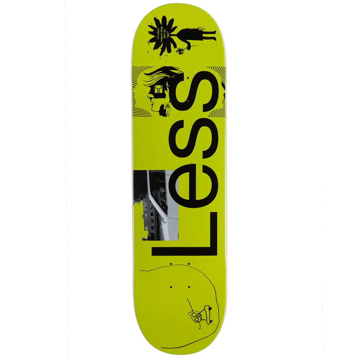 Less Than Local Less Skateboard Deck - 8.50"