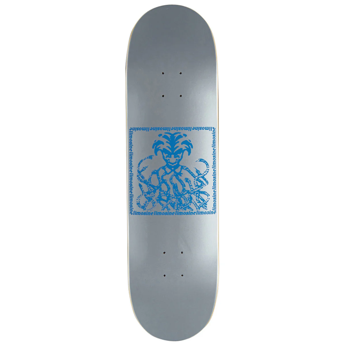 Limosine Snake Pit Skateboard Deck - Silver Blue - 8.50"