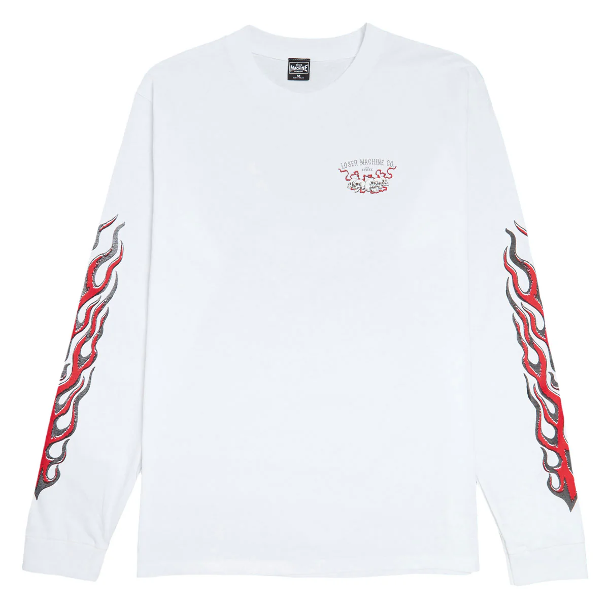 Loser Machine No Easy Way Out Long Sleeve T-Shirt - White - Image 2