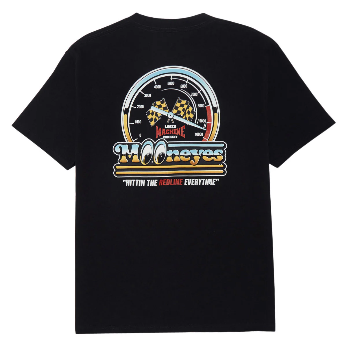 Loser Machine Redline T-Shirt - Black - Image 2