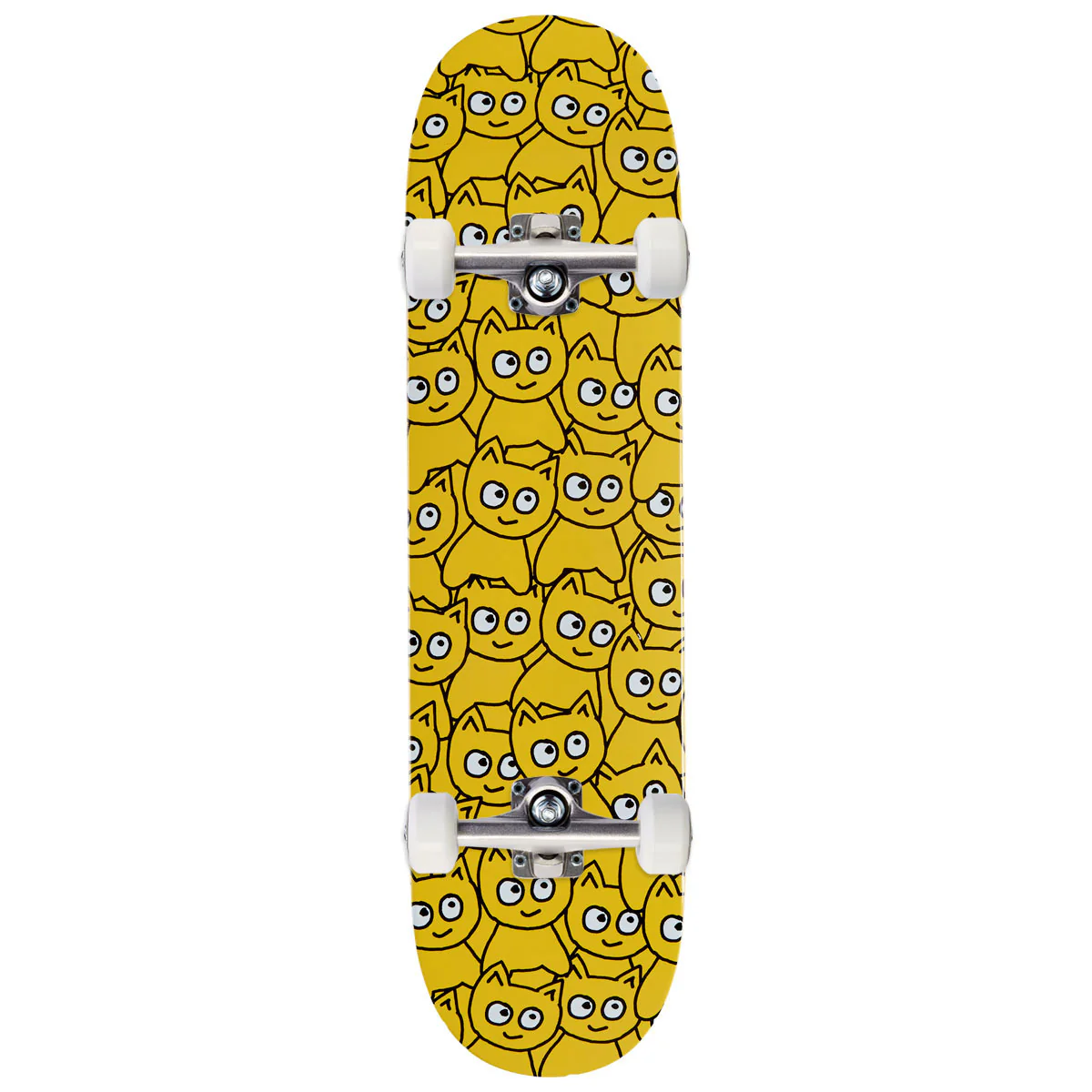 Meow Sticker Pile OG Skateboard Complete - 7.50"
