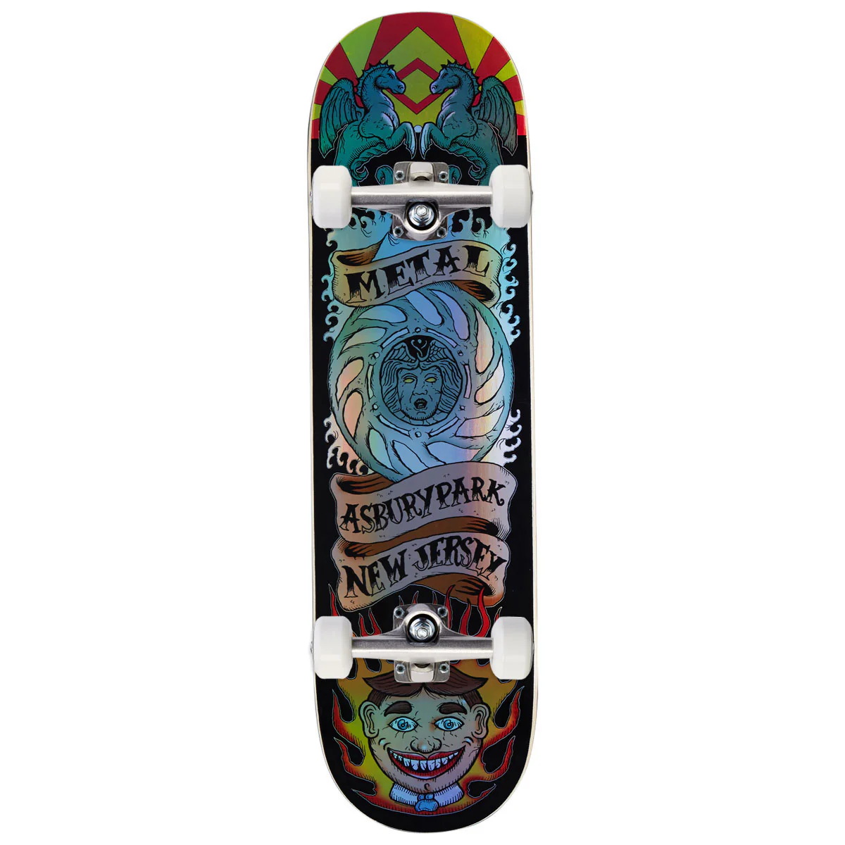 Metal APNJ Skateboard Complete - 8.38"