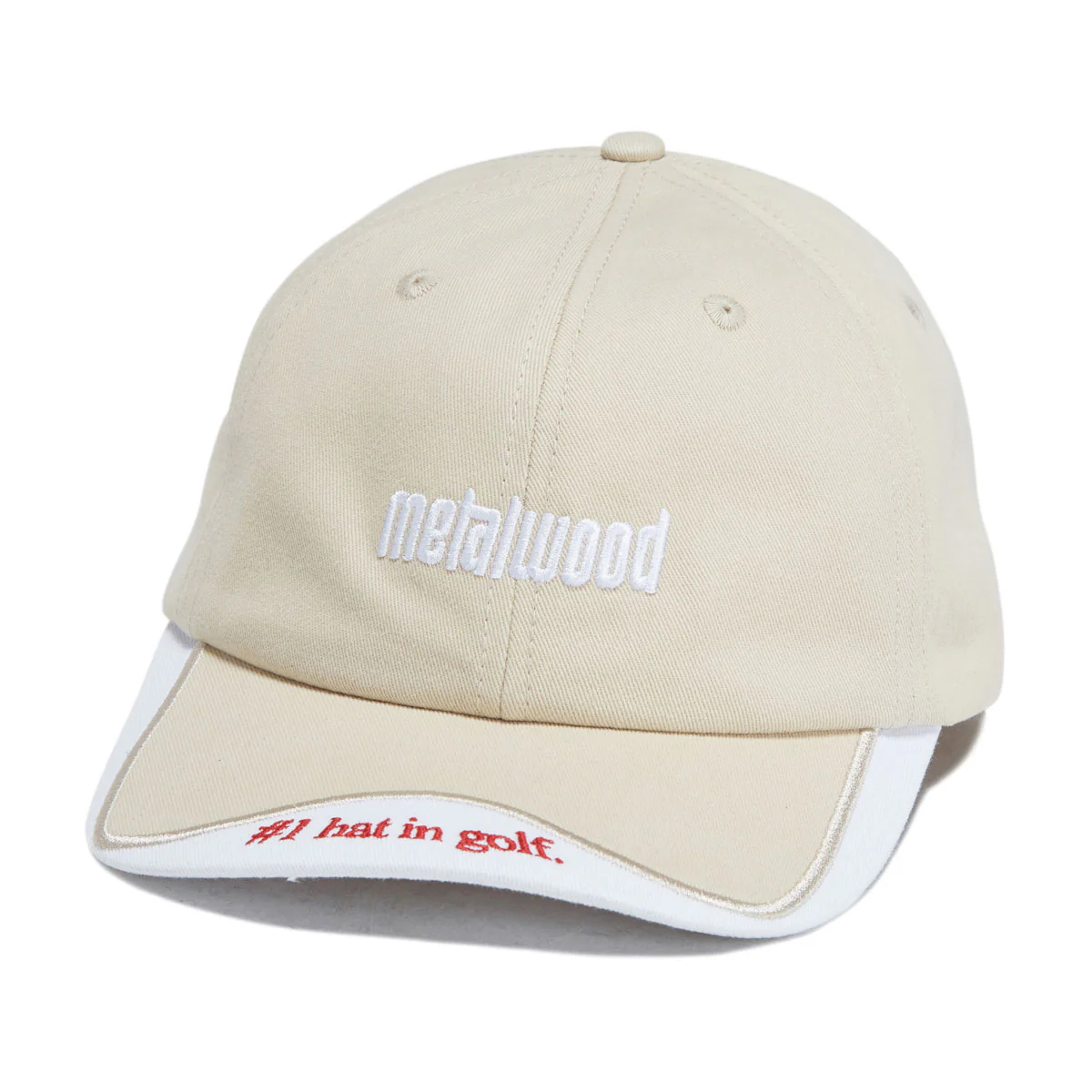 Metalwood Number One Dad Hat - Bone
