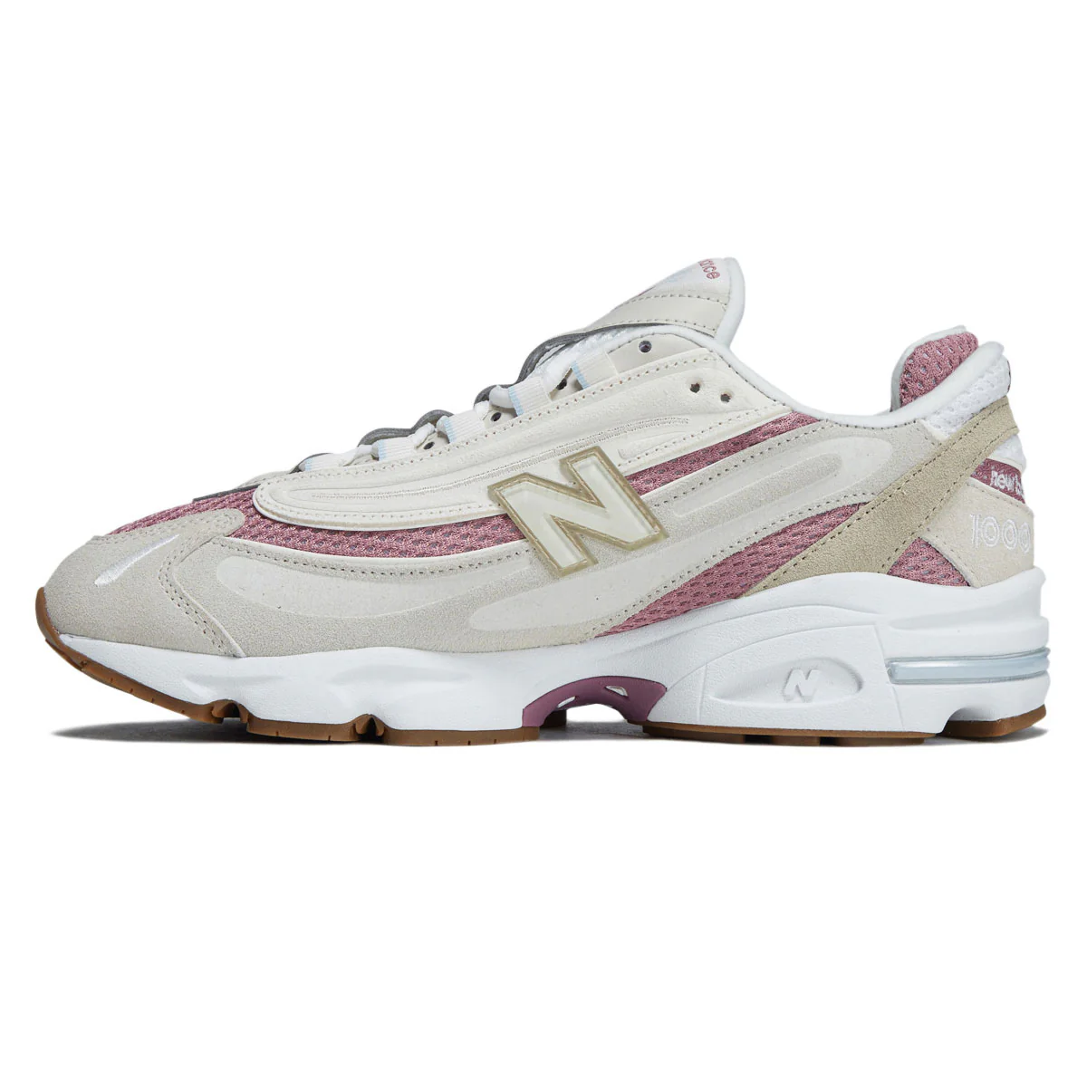 New Balance 1000 Shoes - Timberwolf/Rosewood - Image 2