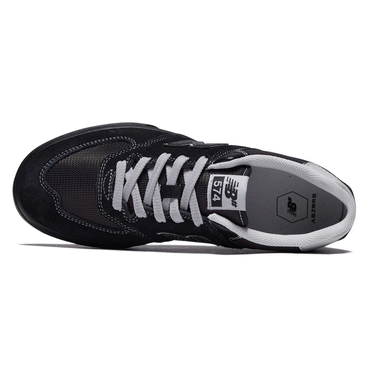 New Balance 574 Vulc Shoes - Black/Black - Image 3