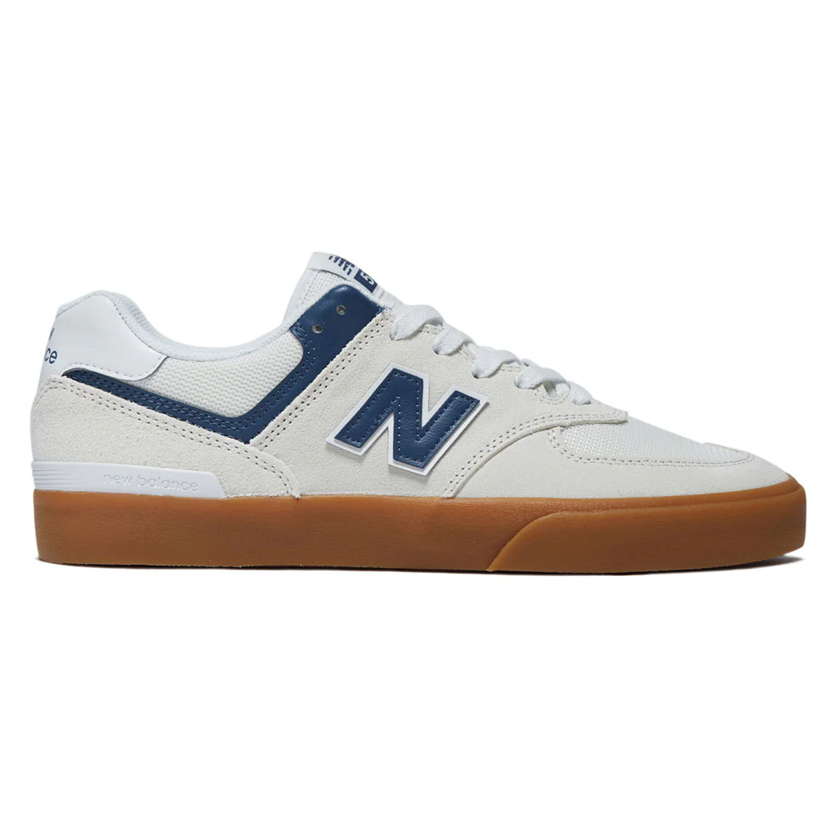 New Balance 574 Vulc Shoes - Sea Salt/Blue