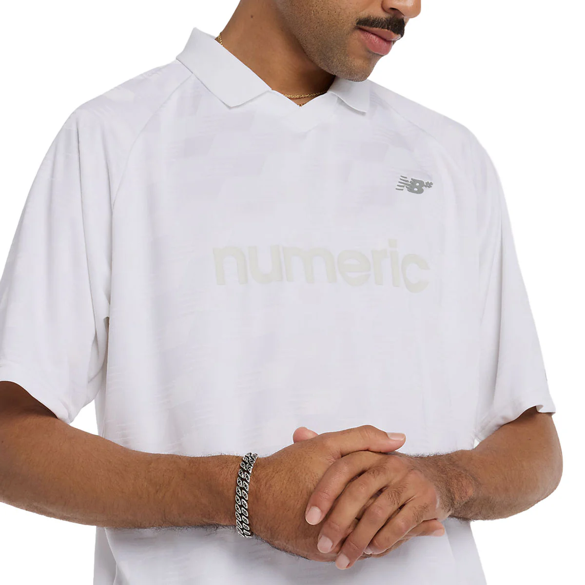 New Balance Numeric Team Jersey - White - Image 3