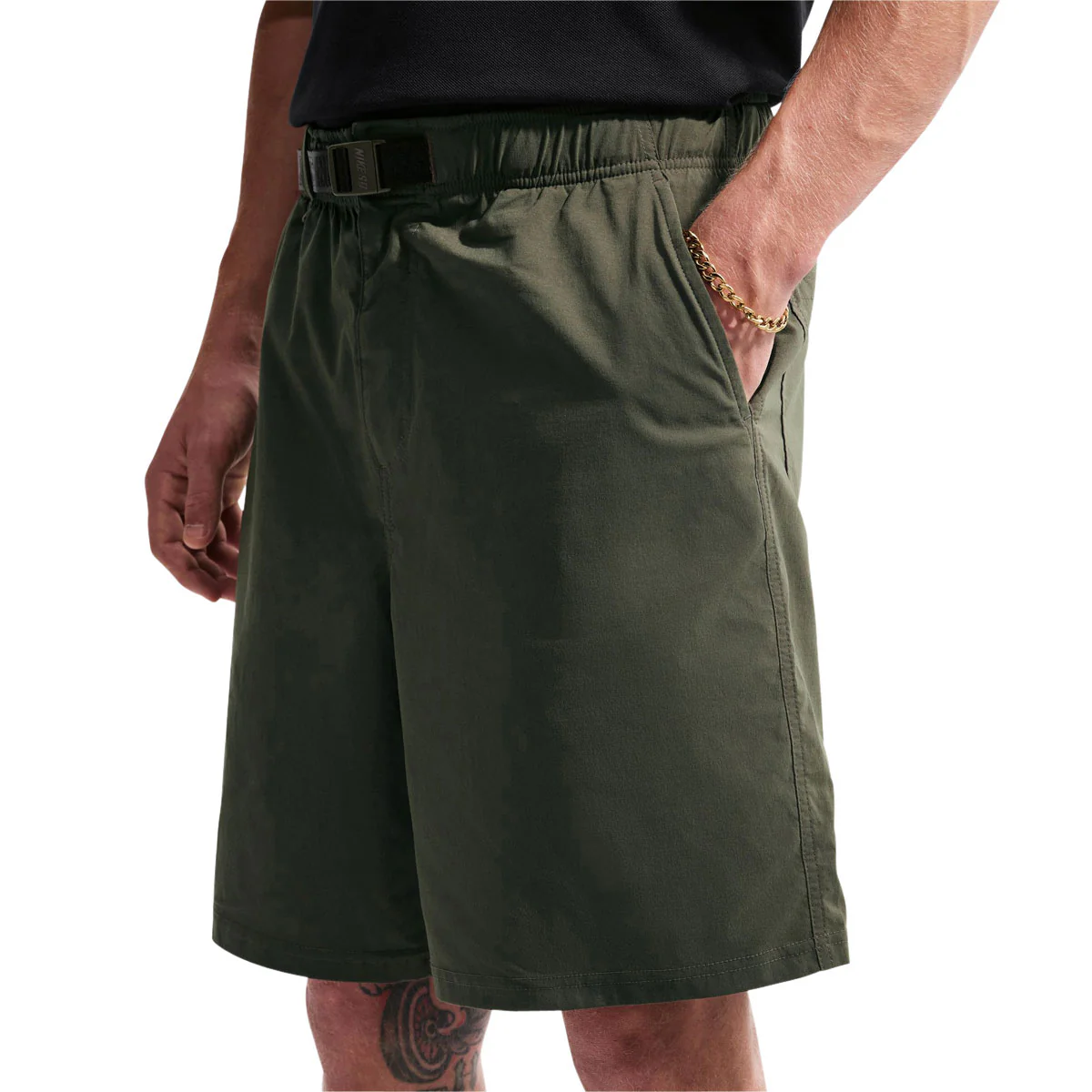 Nike SB 9er Shorts - Cargo Khaki/White - Image 3