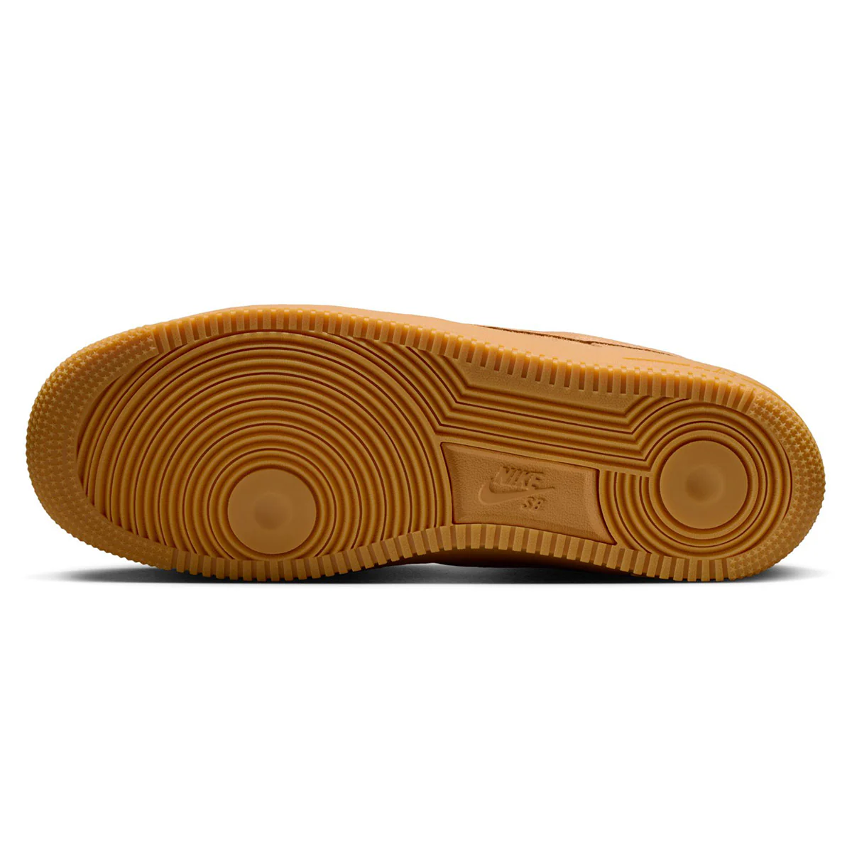 Nike SB Air Force 1 Shoes - Flax/Flax/Black/Gum - Image 3
