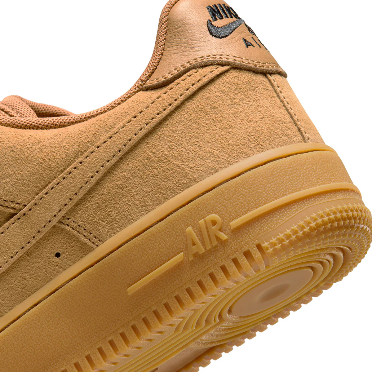 Nike SB Air Force 1 Shoes - Flax/Flax/Black/Gum - Image 7
