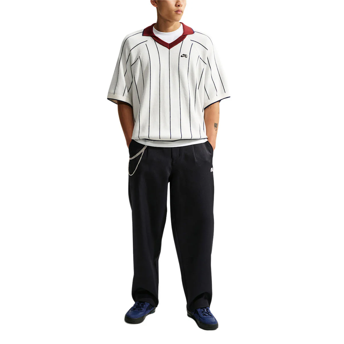 Nike SB Albatross Slack Pants - Black/White - Image 2
