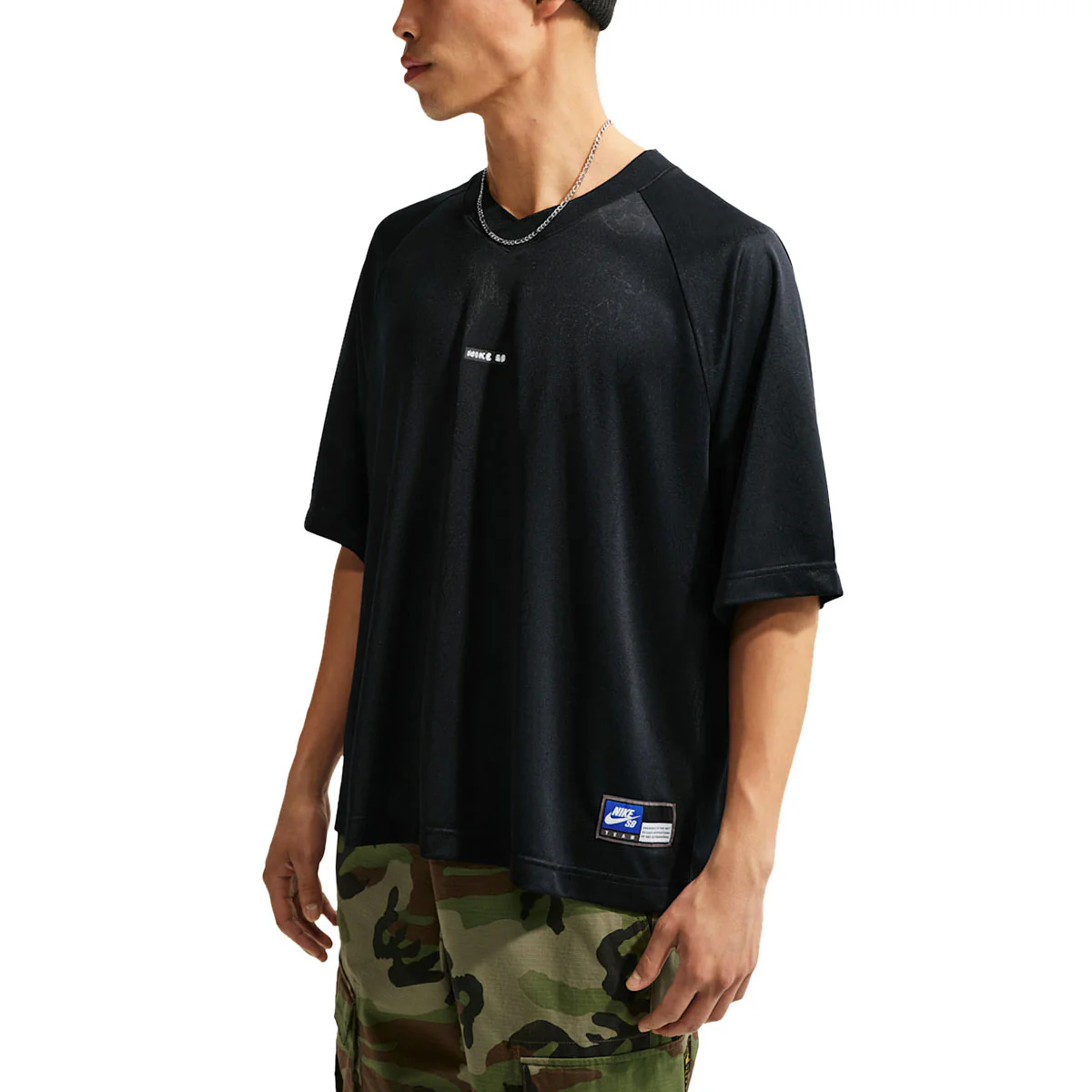 Nike SB Desk Doodle Jersey - Black
