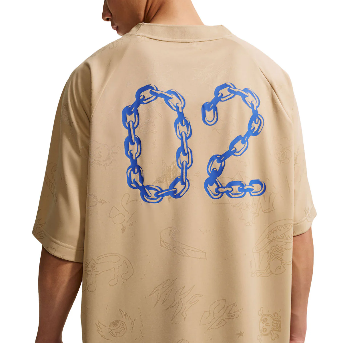 Nike SB Desk Doodle Jersey - Linen - Image 2
