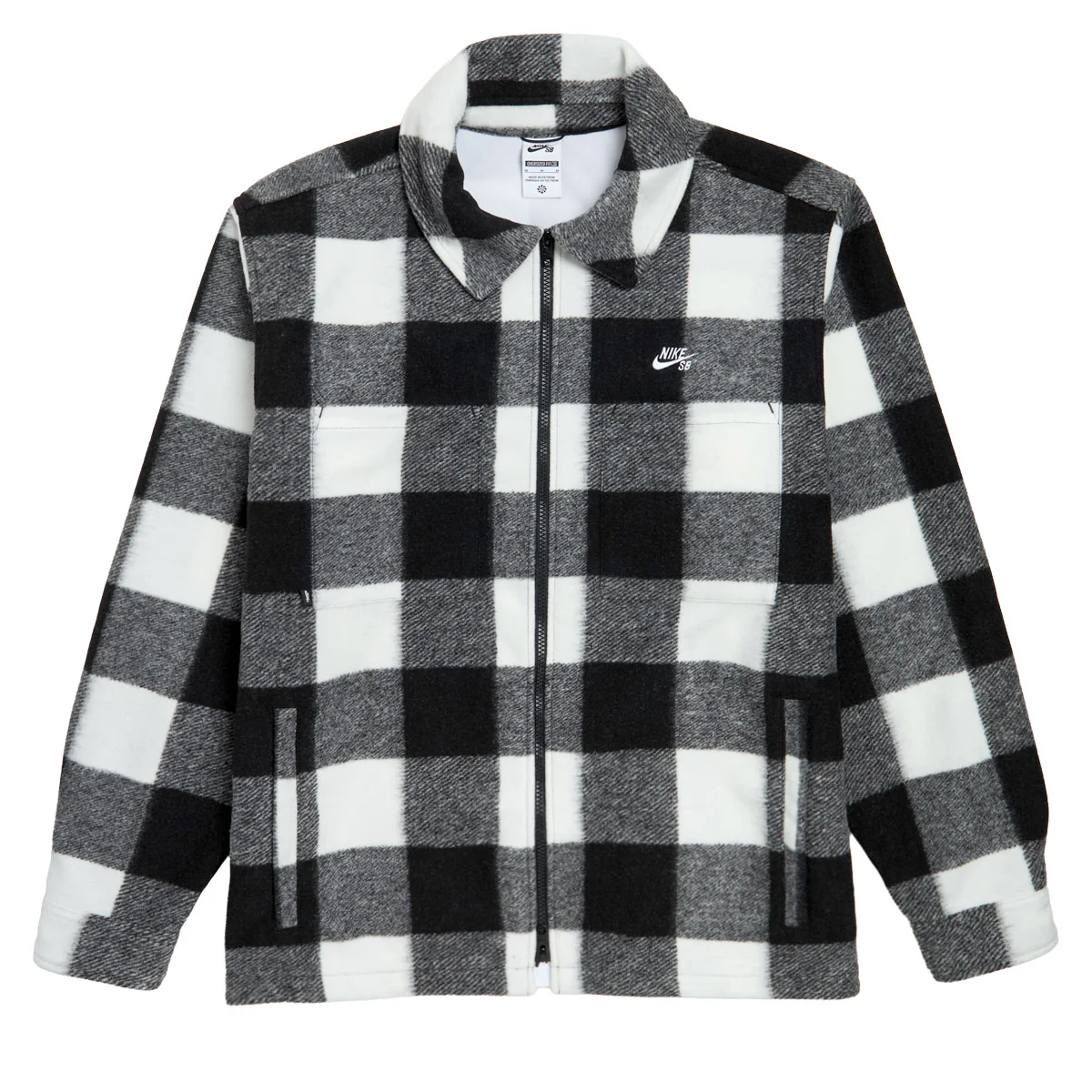 Nike SB Essentials Shacket Jacket - White/Black/White