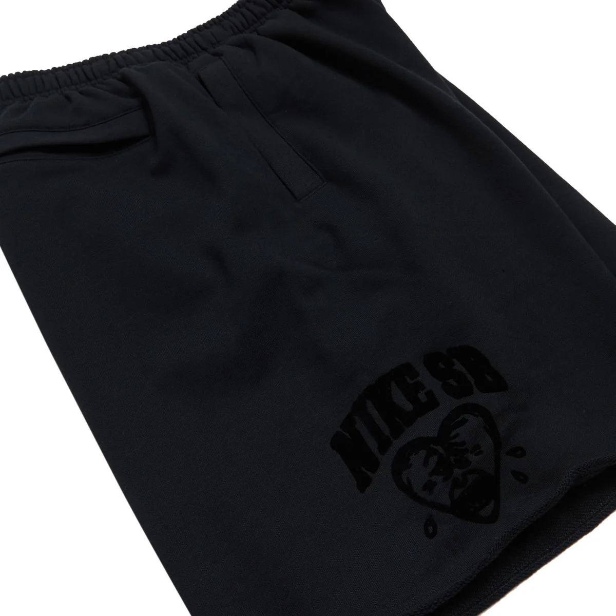 Nike SB GFX Fleece Shorts - Black/White - Image 3