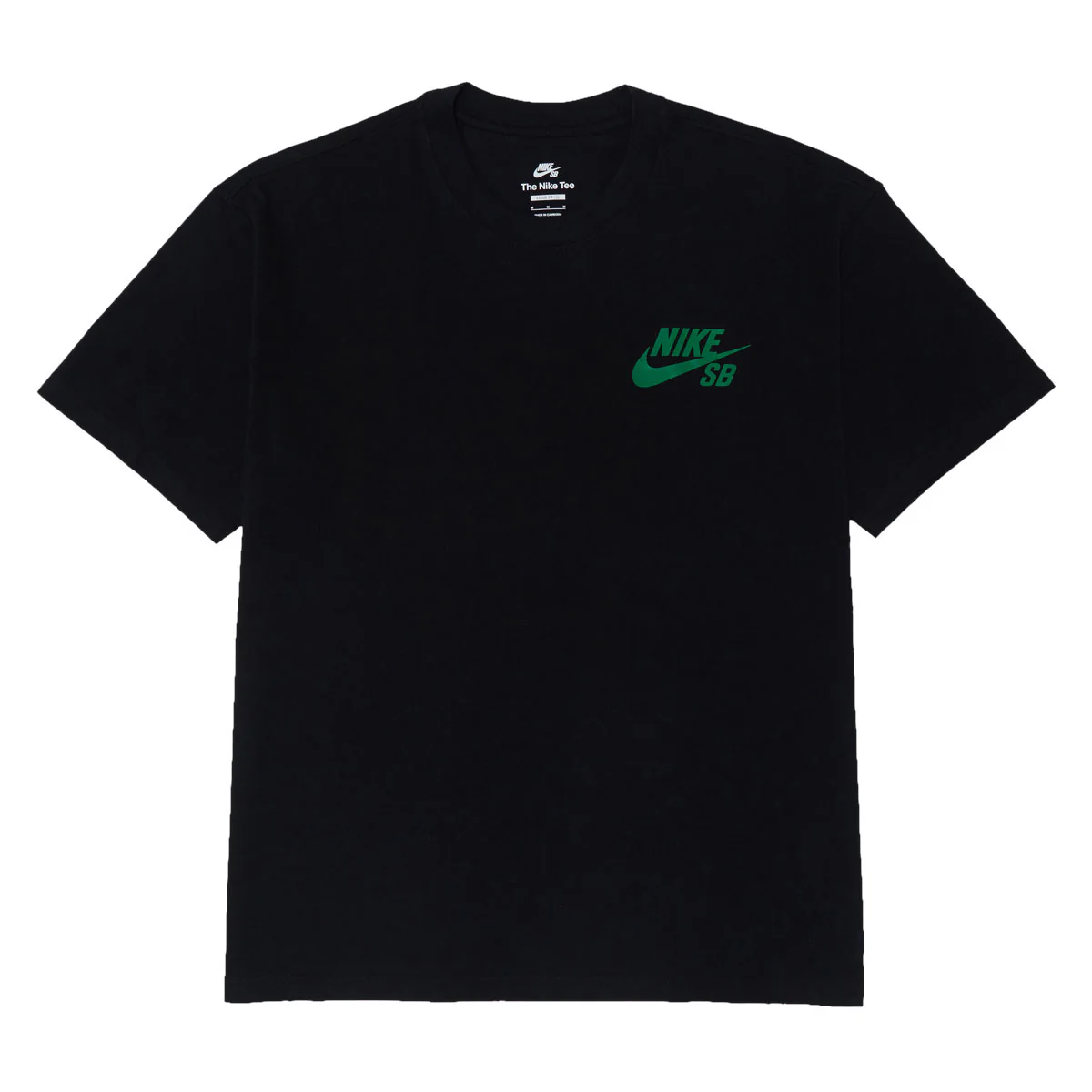 Nike SB Logo T-Shirt - Black/Court Green
