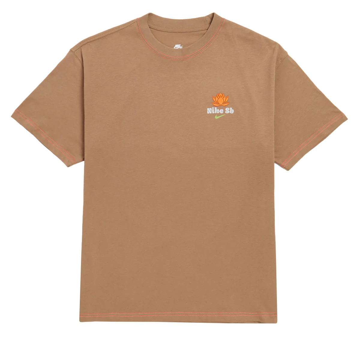Nike SB LSE Rose T-Shirt - Dark Driftwood - Image 2