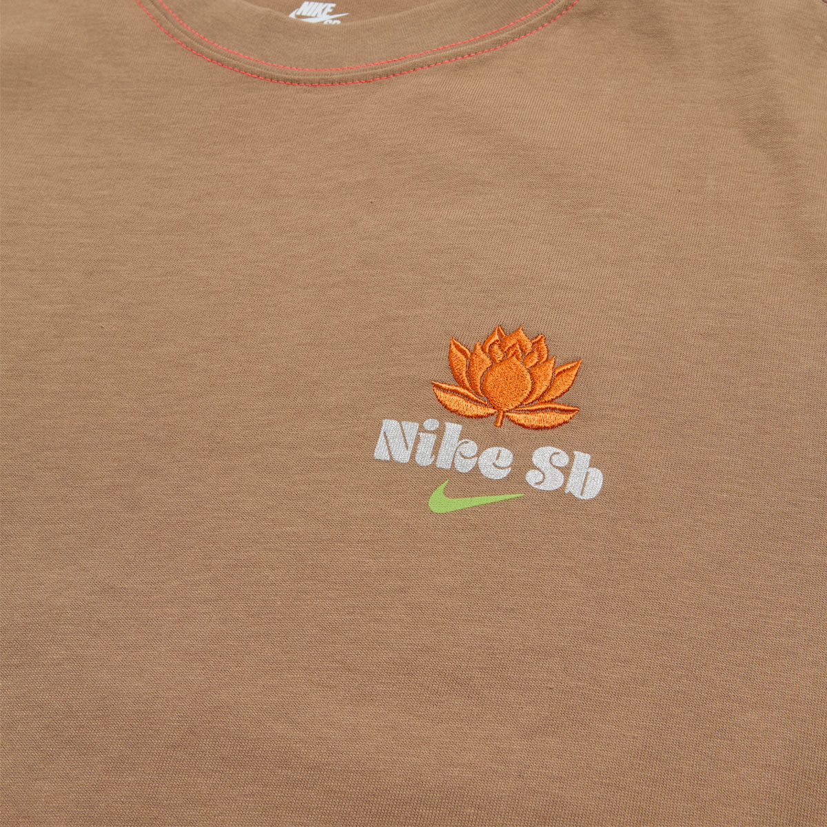 Nike SB LSE Rose T-Shirt - Dark Driftwood - Image 3